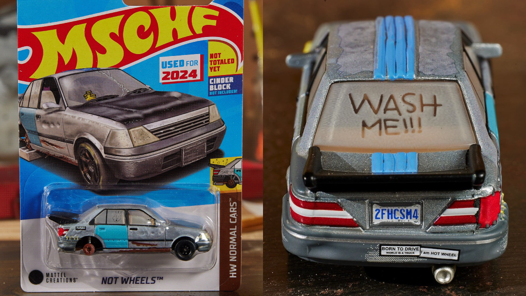 Mattel & MSCHF Roll Out ‘Not Wheels’ Car That Has Definitely Seen ...