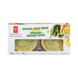 PC Spinach & Swiss Quiche...