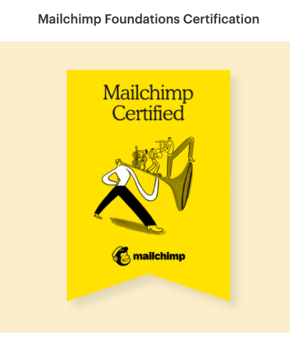 Mailchimp Foundations Certification