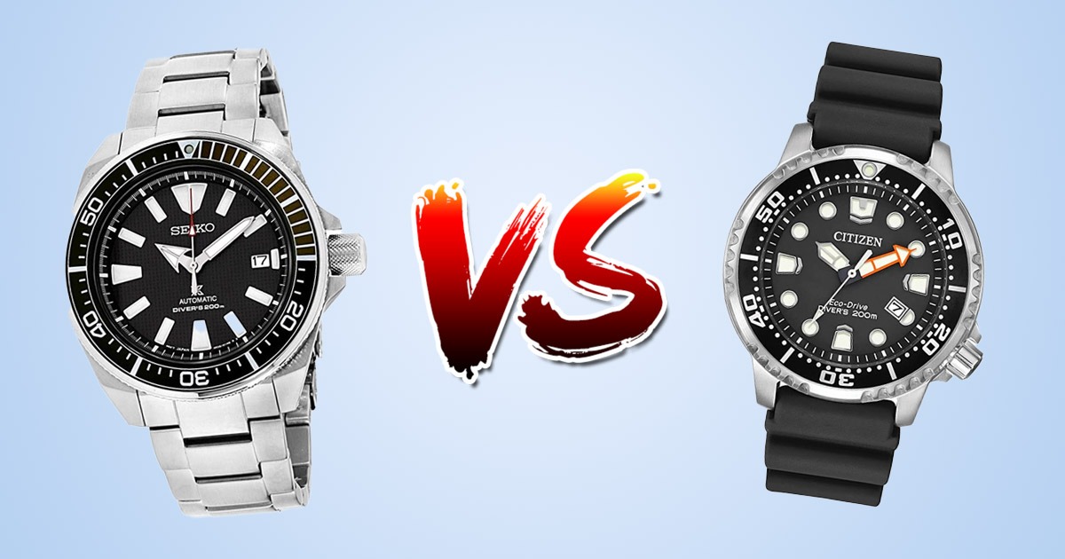 Arriba 61+ imagen citizen vs seiko