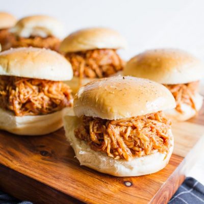 Instant Pot BBQ Chicken Sliders