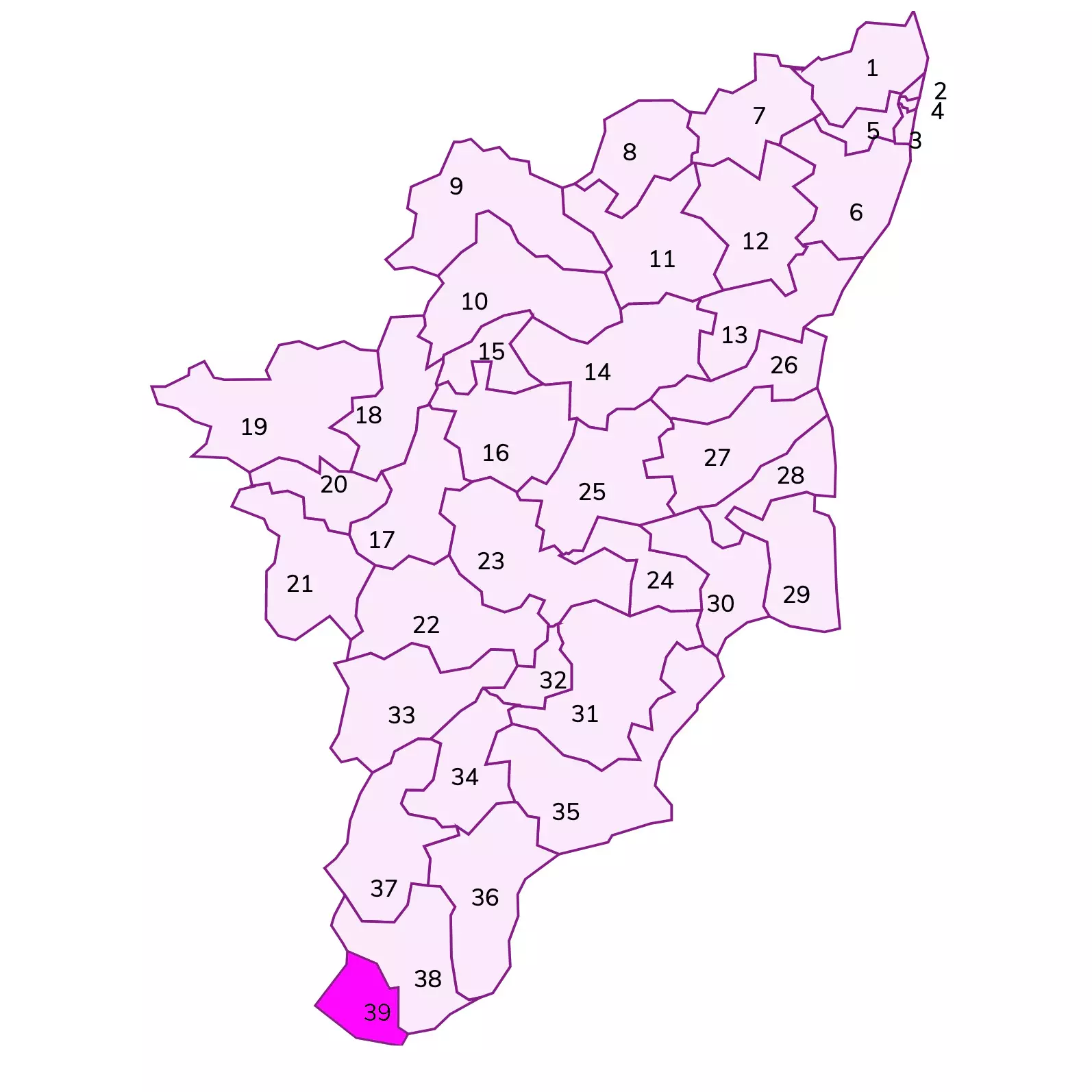 constituency map