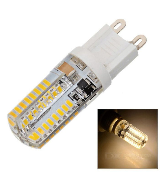 G9 3W 384lm 3000K 64*SMD 3014 LED Warm White Lamp (220V)