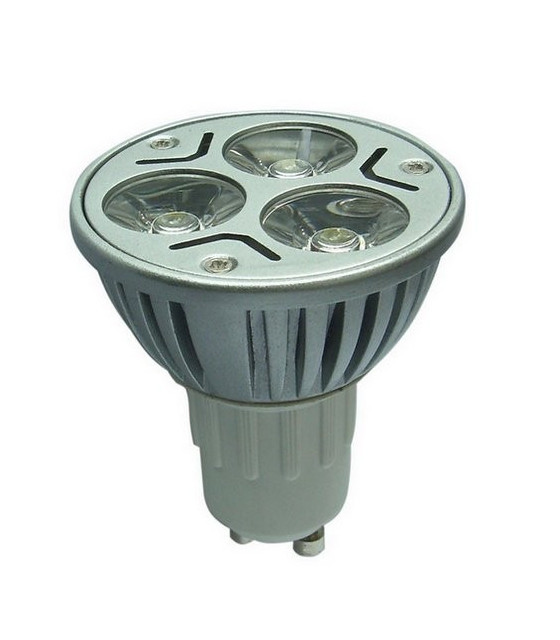 SPOT 07 COOL LED LAMP 3X1W GU10 COOL WHITE 240 LUMENGU10