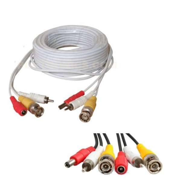 SEC-CABLE 1050 ΚΑΛΩΔΙΟ ΓΙΑ ΚΑΜΕΡΑ ΜΕ ΤΡΟΦΟΔΟΣΙΑCCTV 50M COAX RG59 + RCA + DC POWERΣΥΝΑΓΕΡΜΟΥ - ΚΑΜΕΡΑΣ