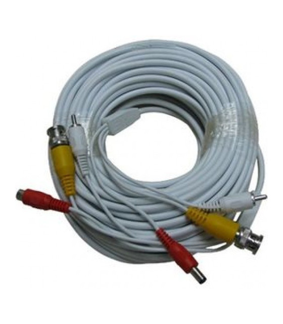 CABLE 1020 ΚΑΛΩΔΙΟ ΓΙΑ ΚΑΜΕΡΑ ΜΕ ΤΡΟΦΟΔΟΣΙΑCCTV 20M COAX RG59 + RCA + DC POWERΣΥΝΑΓΕΡΜΟΥ - ΚΑΜΕΡΑΣ