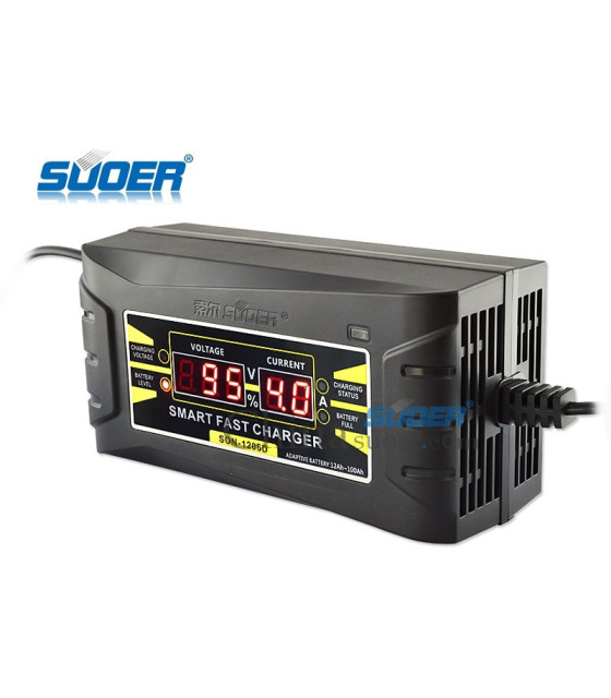 Fast Charger 6A 12V Car Battery Charger (SON-1206D)