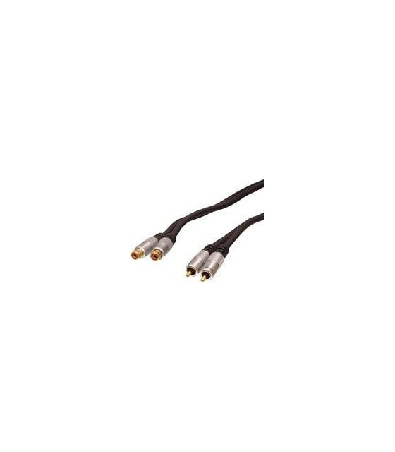 HQSS 3451/2.5 2RCA-2RCA ΚΑΛΩΔΙΟ ΕΠΙΧΡΥΣΟ 2.5M ΑΡΣ.-ΘHΛ.ΗΧΟΥ - ΕΙΚΟΝΑΣ