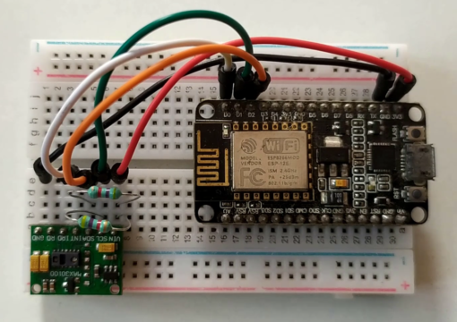 Interfacing max30100 with esp8266