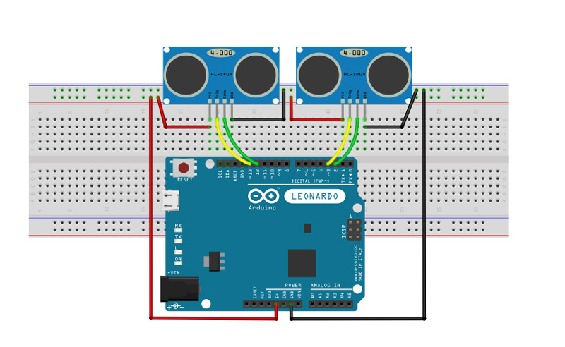 Interfacing SRF05 Ultrasonic Distance Module With Arduino, 55% OFF