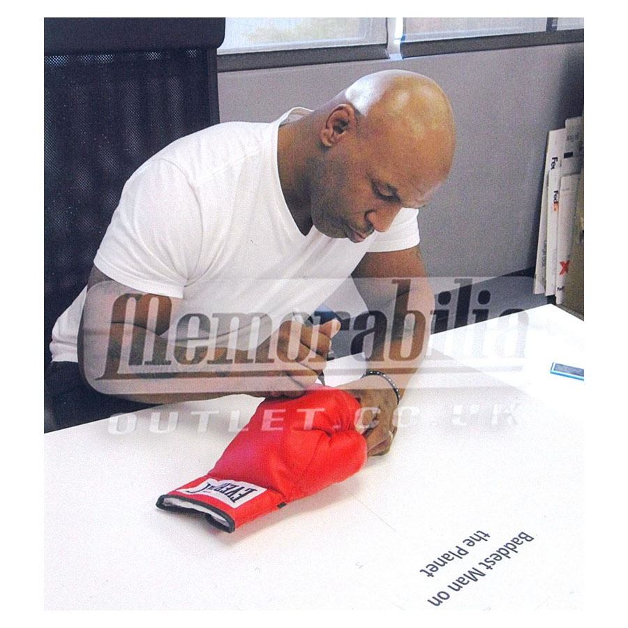 Signed Mike Tyson Glove