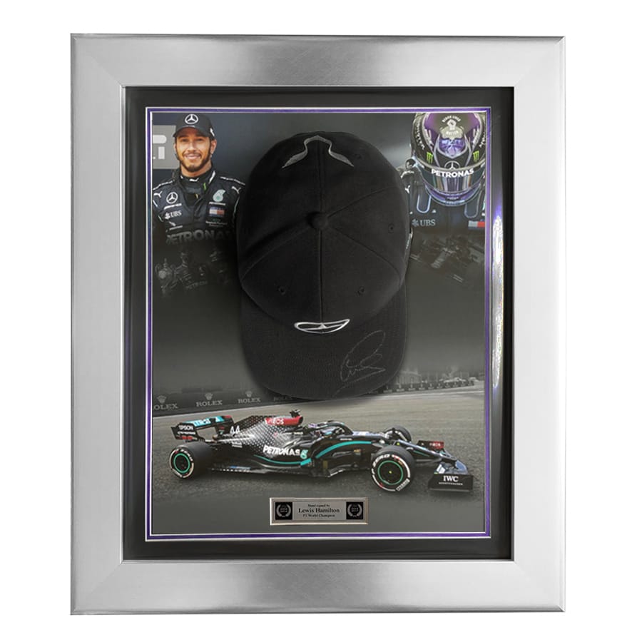 Lewis Hamilton Signed Mercedes Cap - 2020 Design