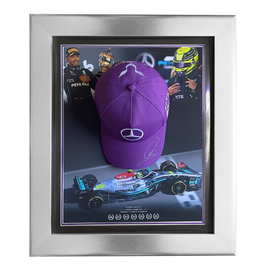 Lewis Hamilton Signed Mercedes Cap - 2022 Design