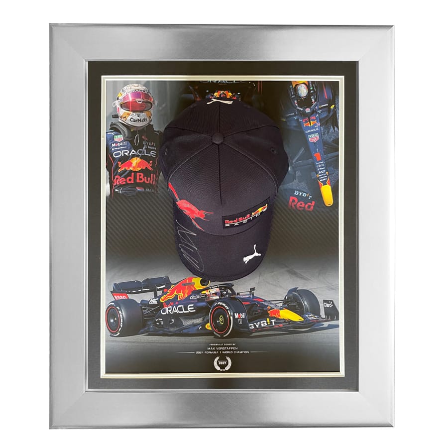 Max Verstappen Signed 2022 RBR Cap