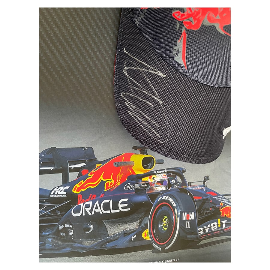 Max Verstappen Signed 2022 RBR Cap