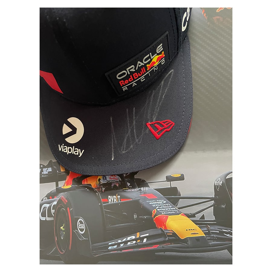 Max Verstappen Signed 2023 Red Bull Racing Cap