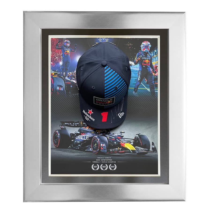 Max Verstappen Signed 2024 Red Bull Racing F1 Cap