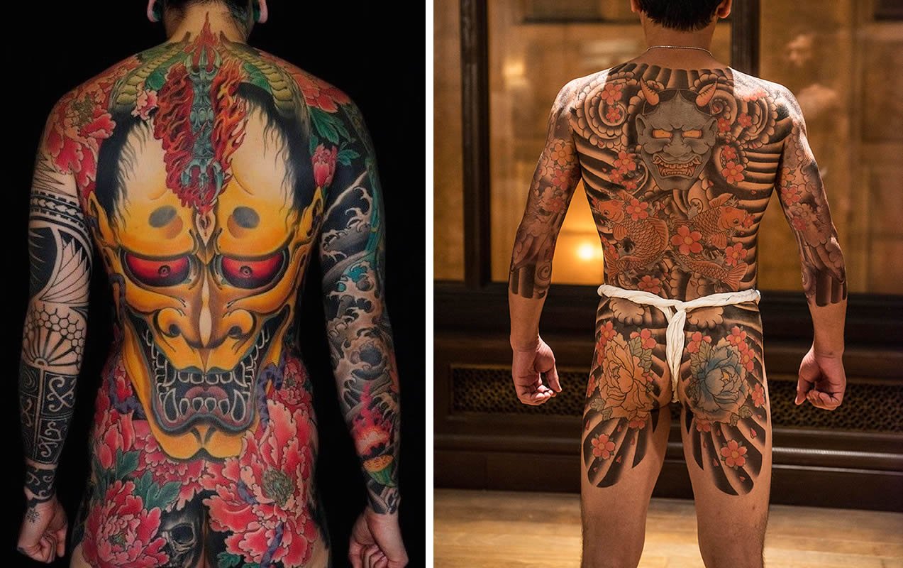 Yakuza-Oni-Mask-Tattoo | Elite Readers