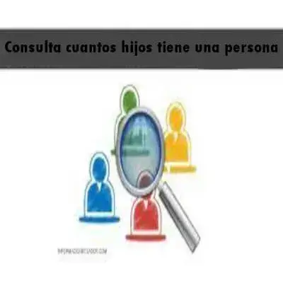 Consulta cuantos hijos tiene una persona