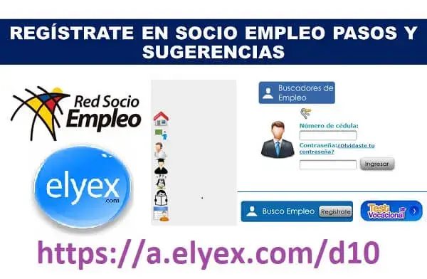 Socio Empleo – Hoja de Vida