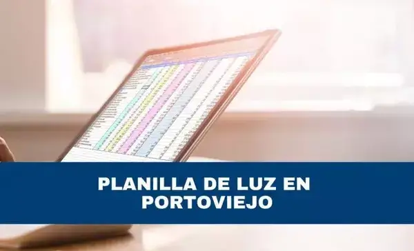 Planilla de luz Portoviejo