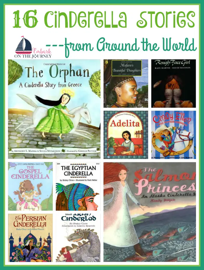 Take a unique look at a beloved story with these Cinderella stories from around the world. From the Wild West to China, Africa, and more, these books make a great exercise in compare/contrast and make great discussion starters. | embarkonthejourney.com