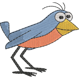 Robin Peep and the Big Wide World Free Machine Embroidery Design