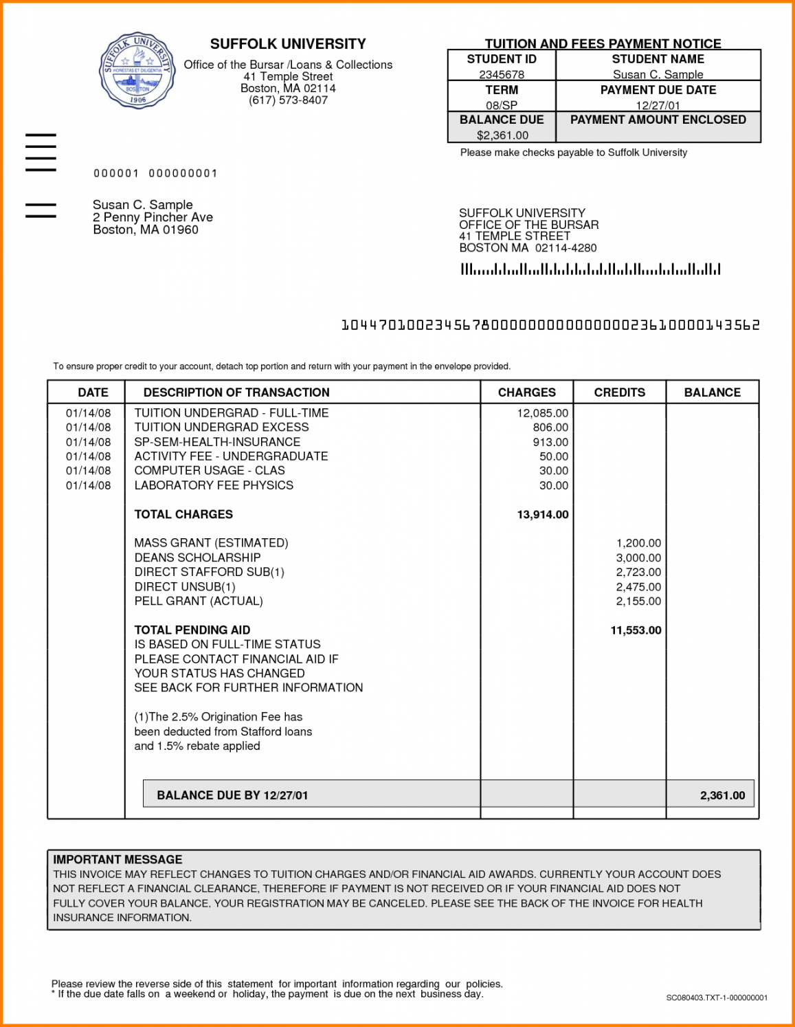 school invoice template 126528 8 school fee bill format  opendata school fee receipt template