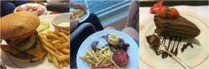 Cunard Queen Victoria Room Service Food Balcony