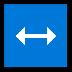Cómo se ve el emoji Flecha izquierda y derecha en Microsoft.