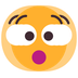 Cómo se ve el emoji Cara temblorosa en Microsoft.