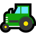 Cómo se ve el emoji Tractor en Microsoft.