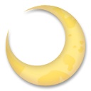 Cómo se ve el emoji Luna en Lg.