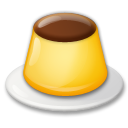 Cómo se ve el emoji Flan en Lg.