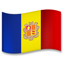 Cómo se ve el emoji Bandera: Andorra en Lg.