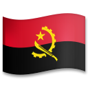 Cómo se ve el emoji Bandera: Angola en Lg.