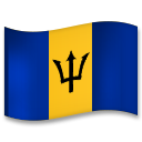 Cómo se ve el emoji Bandera: Barbados en Lg.