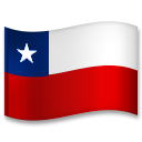 Cómo se ve el emoji Bandera: Chile en Lg.