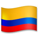 Cómo se ve el emoji Bandera: Colombia en Lg.