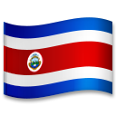 Cómo se ve el emoji Bandera: Costa Rica en Lg.