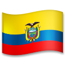 Cómo se ve el emoji Bandera: Ecuador en Lg.