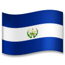 Cómo se ve el emoji Bandera: El Salvador en Lg.