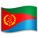 Cómo se ve el emoji Bandera: Eritrea en Lg.