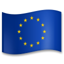 Cómo se ve el emoji Bandera: Unión Europea en Lg.