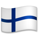 Cómo se ve el emoji Bandera: Finlandia en Lg.