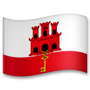 Cómo se ve el emoji Bandera: Gibraltar en Lg.