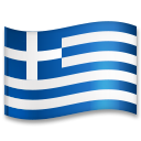 Cómo se ve el emoji Bandera: Grecia en Lg.