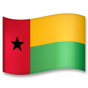 Cómo se ve el emoji Bandera: Guinea-Bisáu en Lg.