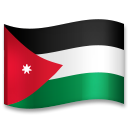 Cómo se ve el emoji Bandera: Jordania en Lg.