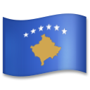 Cómo se ve el emoji Bandera: Kosovo en Lg.